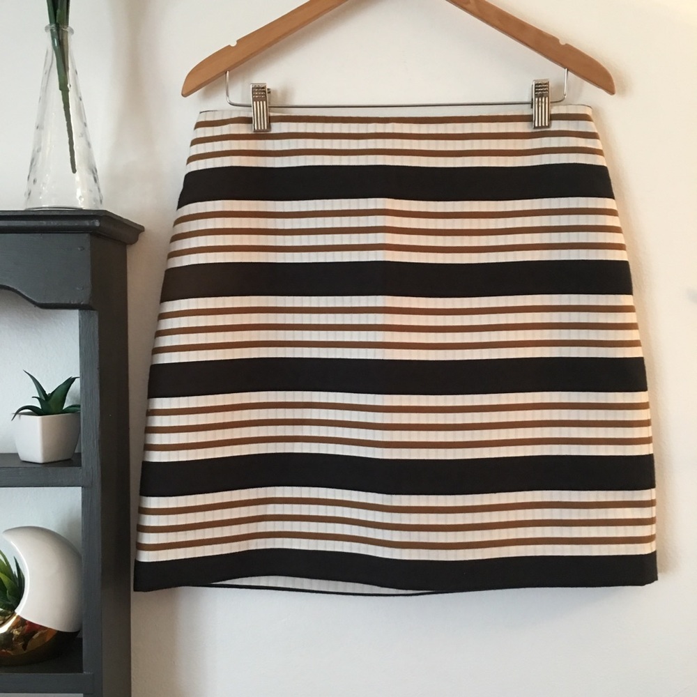 Loft - Ann Taylor, striped skirt